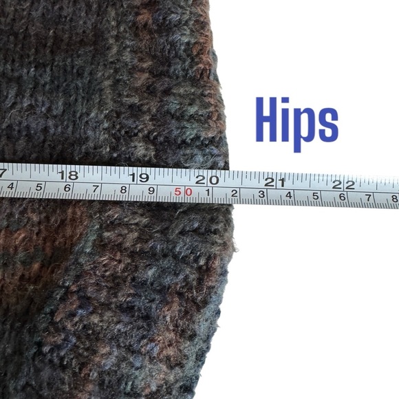 Chico’s Spacedye Striped Pullover Sweater Oversized Tunic Womens US M Chicos 1 - Picture 9 of 12